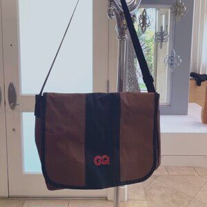 Men's GQ Messenger Bag:  NEW